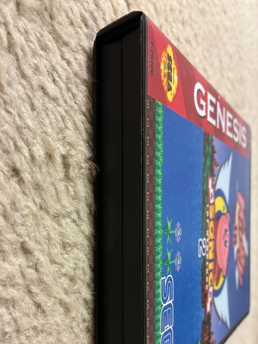 KIRBY IN SONIC THE HEDGEHOG 2 SEGA GENESIS ROMHACK FANMADE HOME-BREW GAME + BOX
